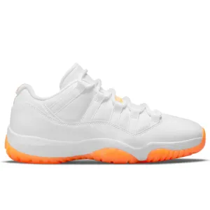 Air Jordan 11 Retro Low Women's - White/Bright Citrus