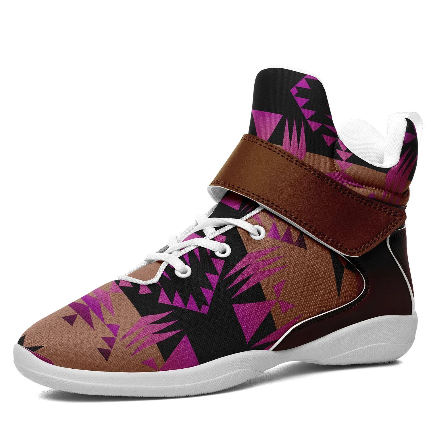 Between the Mountains Berry Kid's Ipottaa Basketball / Sport High Top Shoes