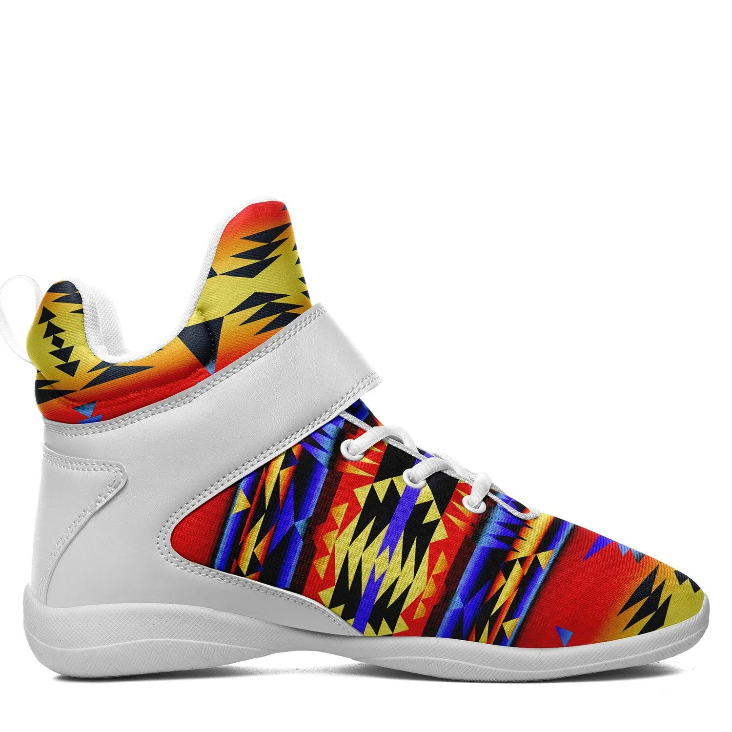 Between the San Juan Mountains White Sole Ipottaa Basketball / Sport High Top Shoes