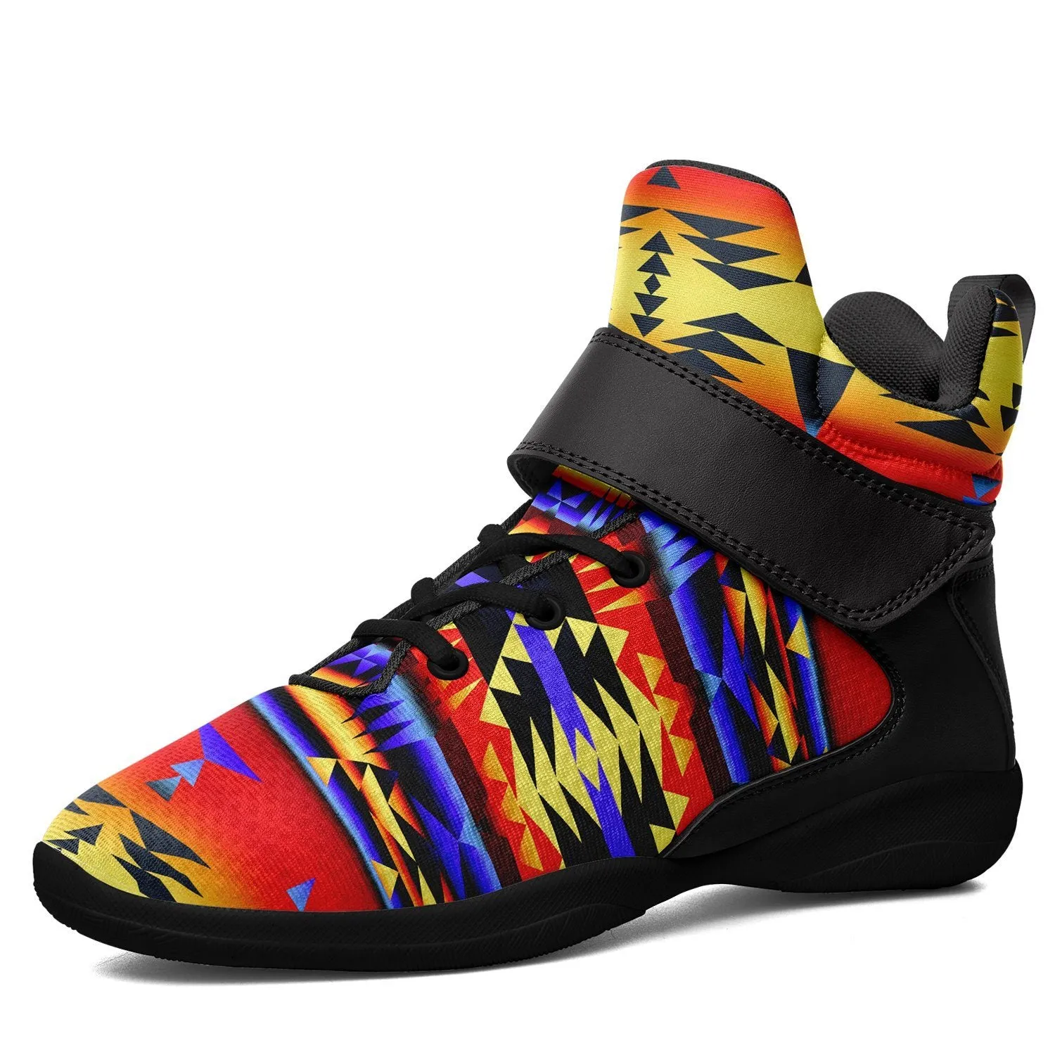 Between the San Juan Mountains White Sole Ipottaa Basketball / Sport High Top Shoes