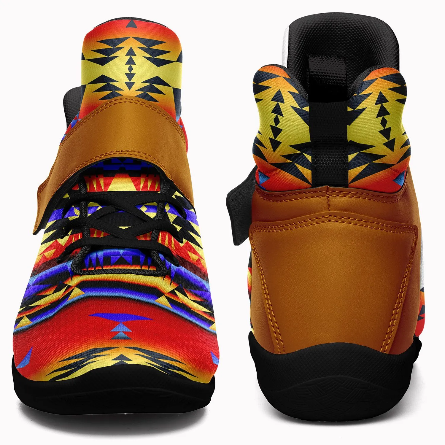 Between the San Juan Mountains White Sole Ipottaa Basketball / Sport High Top Shoes