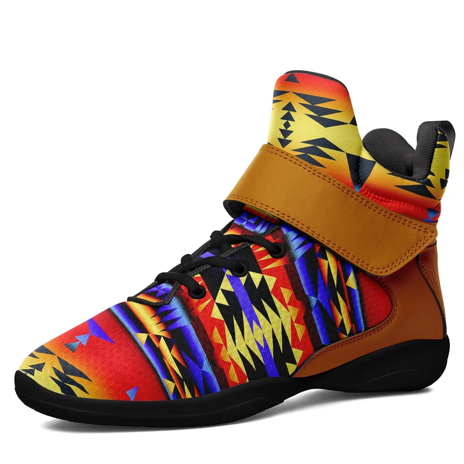 Between the San Juan Mountains White Sole Ipottaa Basketball / Sport High Top Shoes