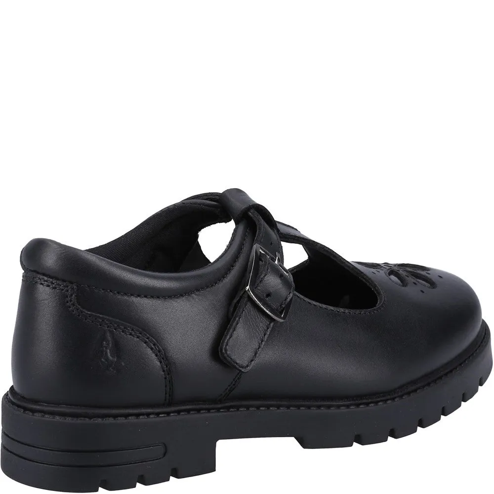 Black Fiona Senior School Shoes