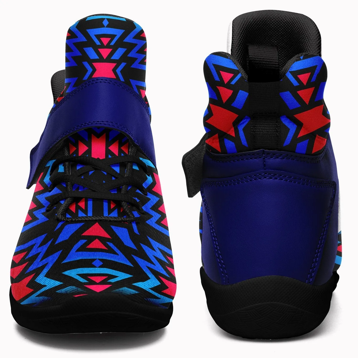 Black Fire Dragonfly Ipottaa Basketball / Sport High Top Shoes