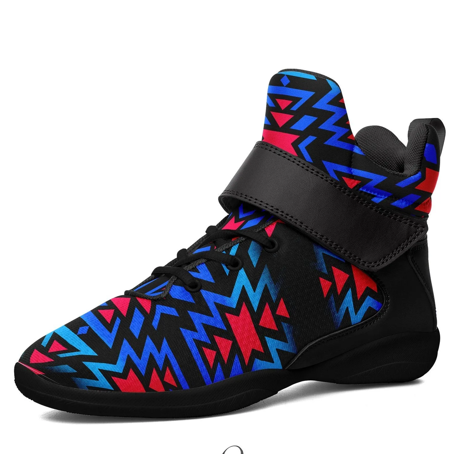 Black Fire Dragonfly Ipottaa Basketball / Sport High Top Shoes