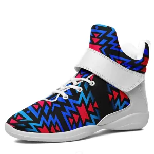 Black Fire Dragonfly Ipottaa Basketball / Sport High Top Shoes