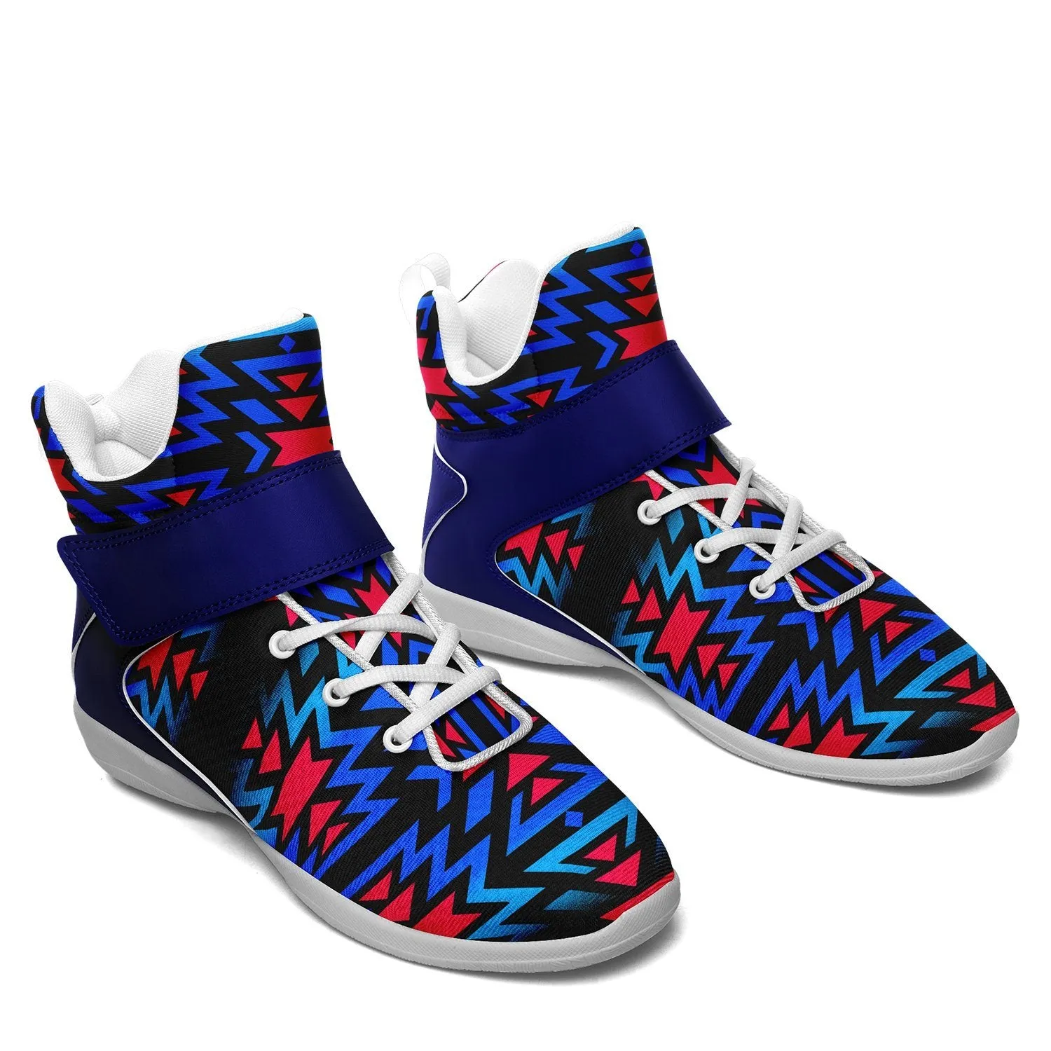 Black Fire Dragonfly Ipottaa Basketball / Sport High Top Shoes