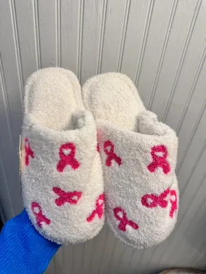 Breast Cancer Slippers