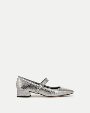 Cade Metallic Mary Jane Ballet Pump