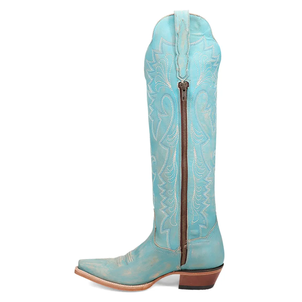 Celeste Embroidered Snip Toe Cowboy Boots