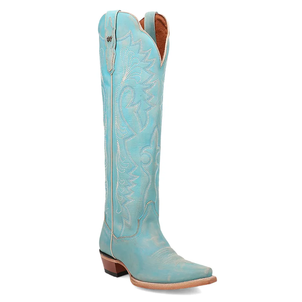 Celeste Embroidered Snip Toe Cowboy Boots