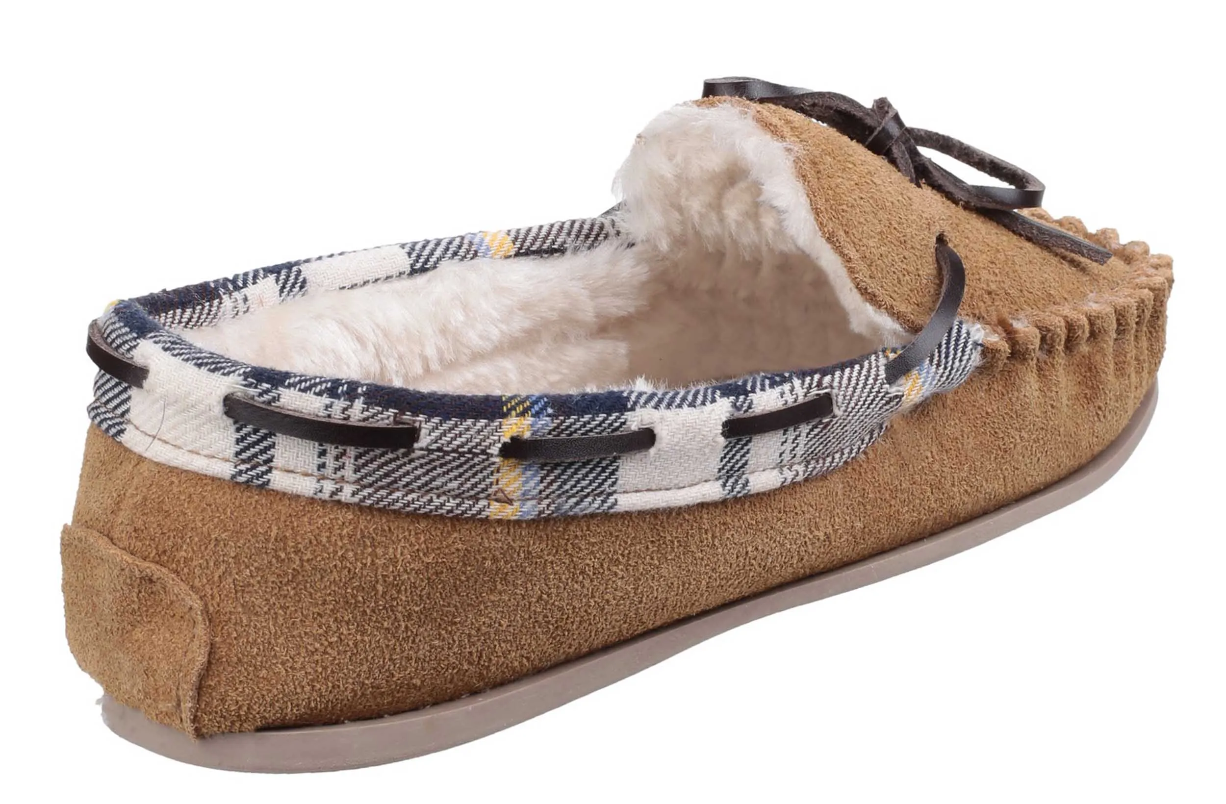 Cotswold Kilkenny Womens Warm Lined Moccasin Slipper