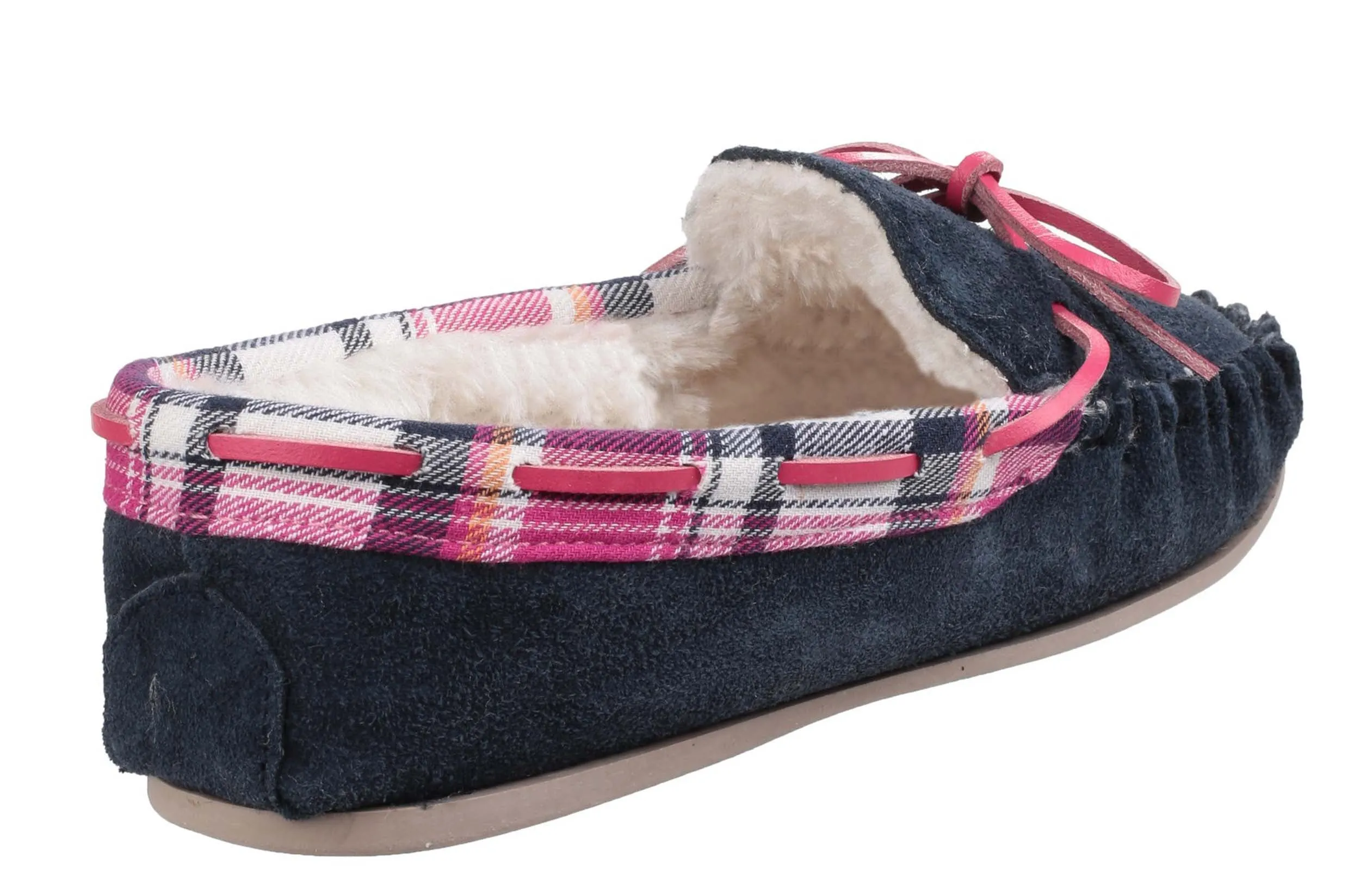 Cotswold Kilkenny Womens Warm Lined Moccasin Slipper