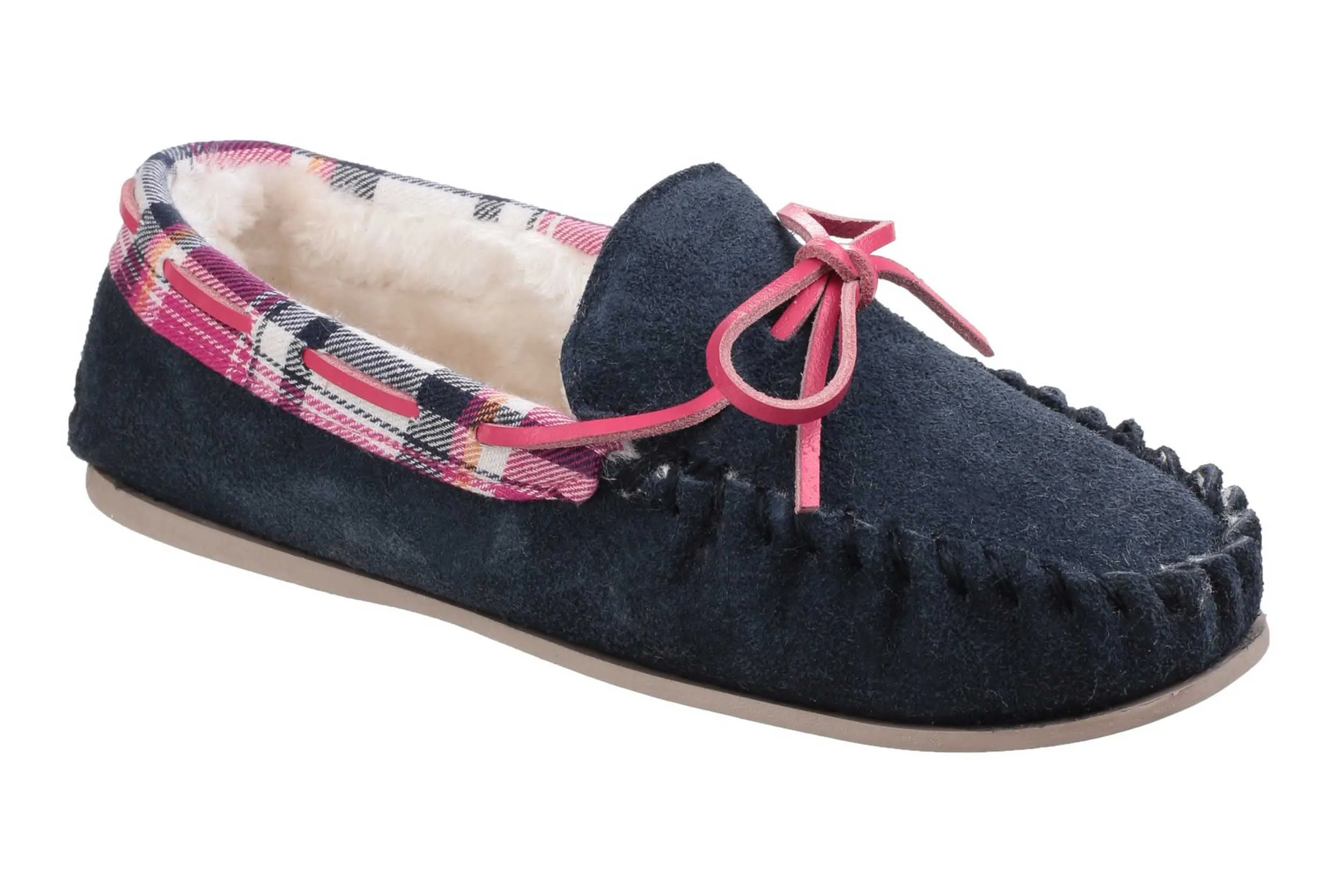 Cotswold Kilkenny Womens Warm Lined Moccasin Slipper