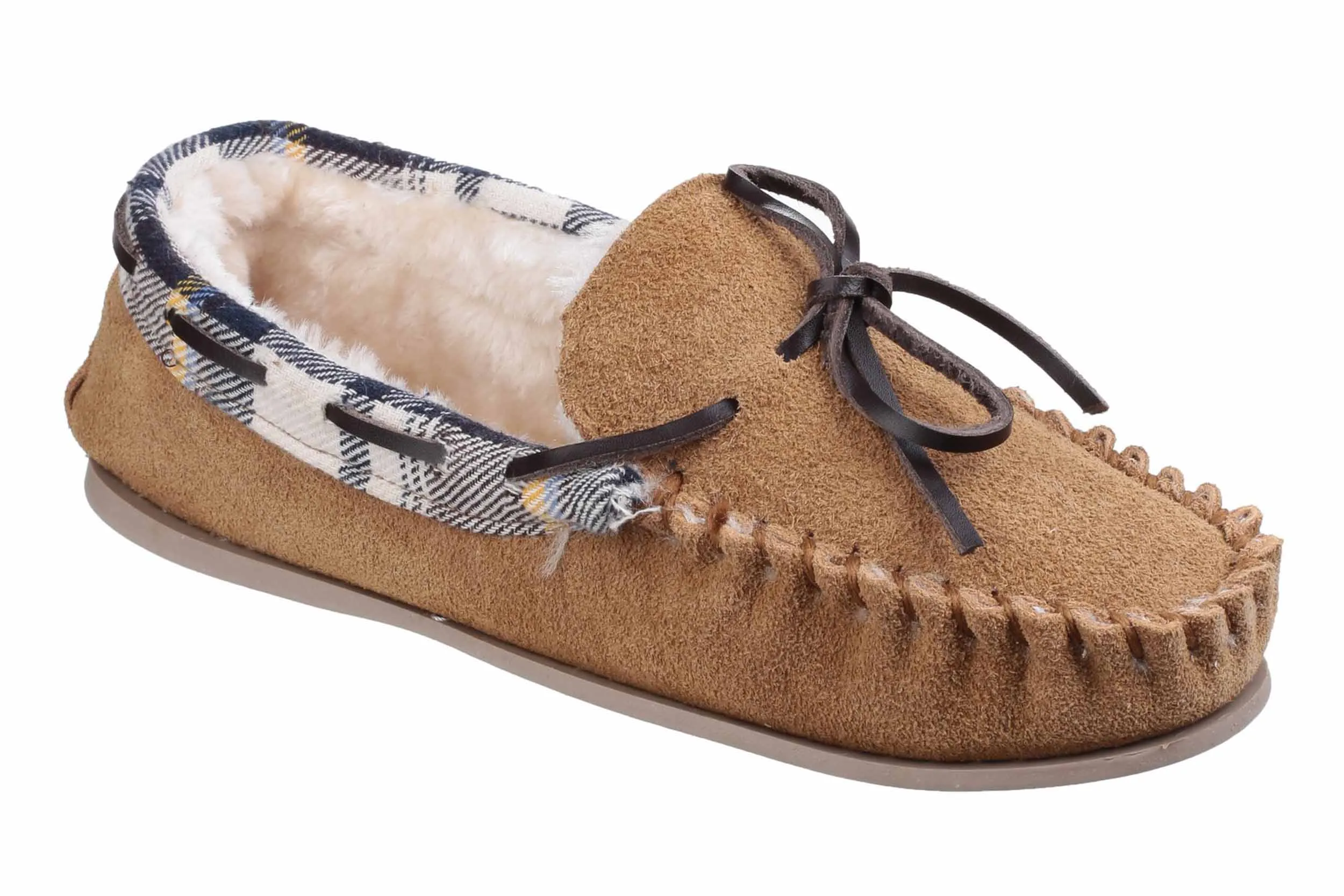 Cotswold Kilkenny Womens Warm Lined Moccasin Slipper