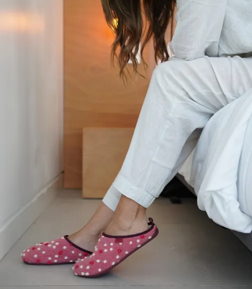 Dotted Slippers