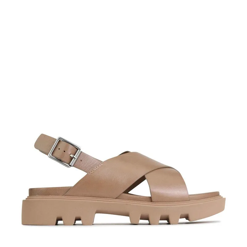 Eos Flighty Taupe Slingback Sandal