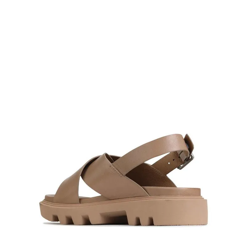 Eos Flighty Taupe Slingback Sandal