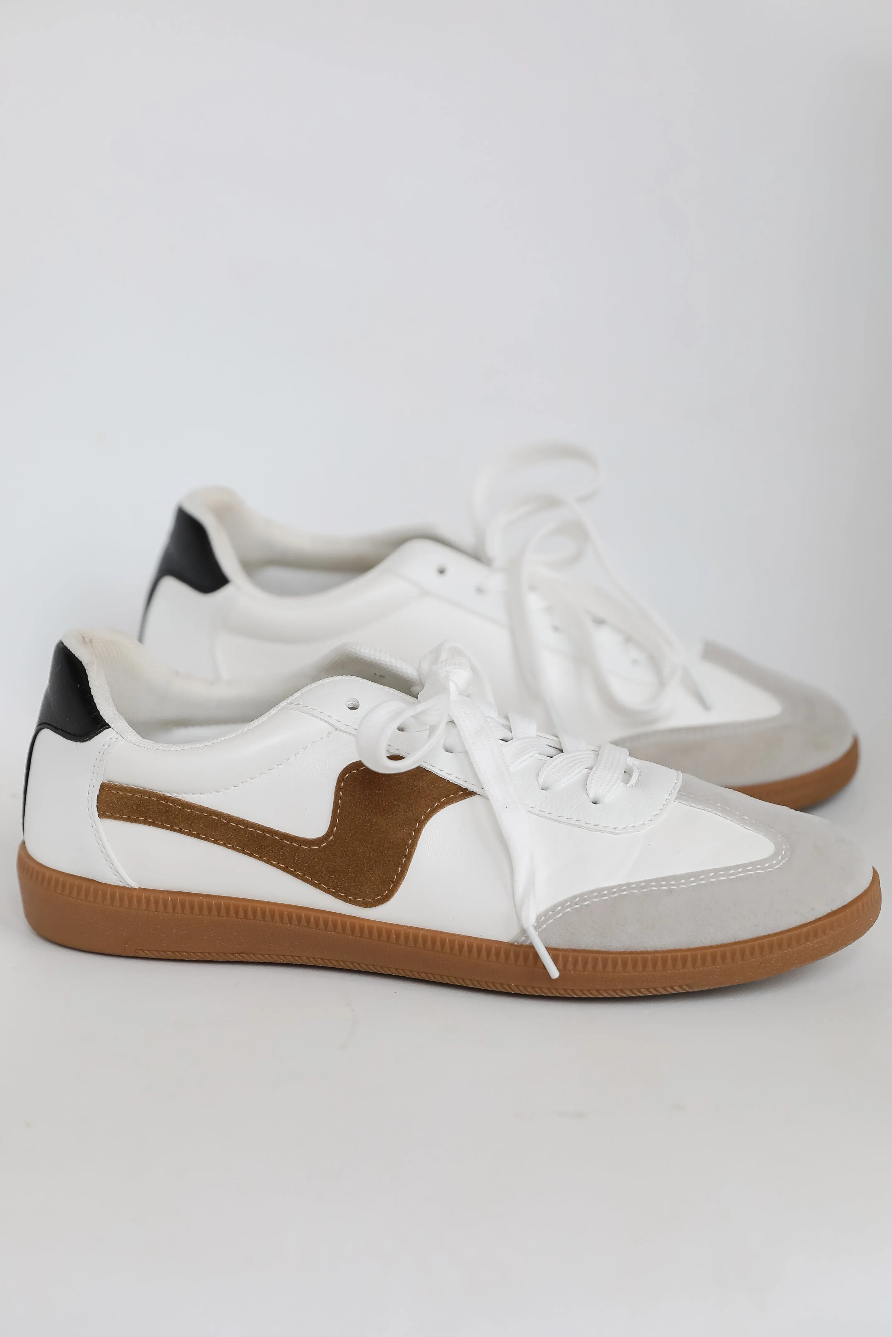 FINAL SALE - Perfect Pace White Sneakers