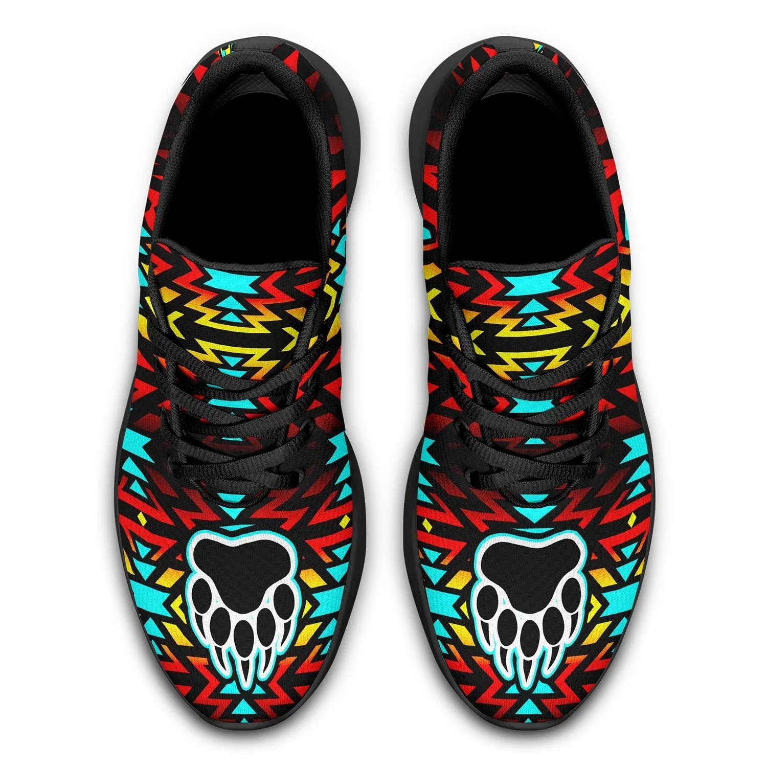 Fire Colors and Turquoise Bearpaw Ikkaayi