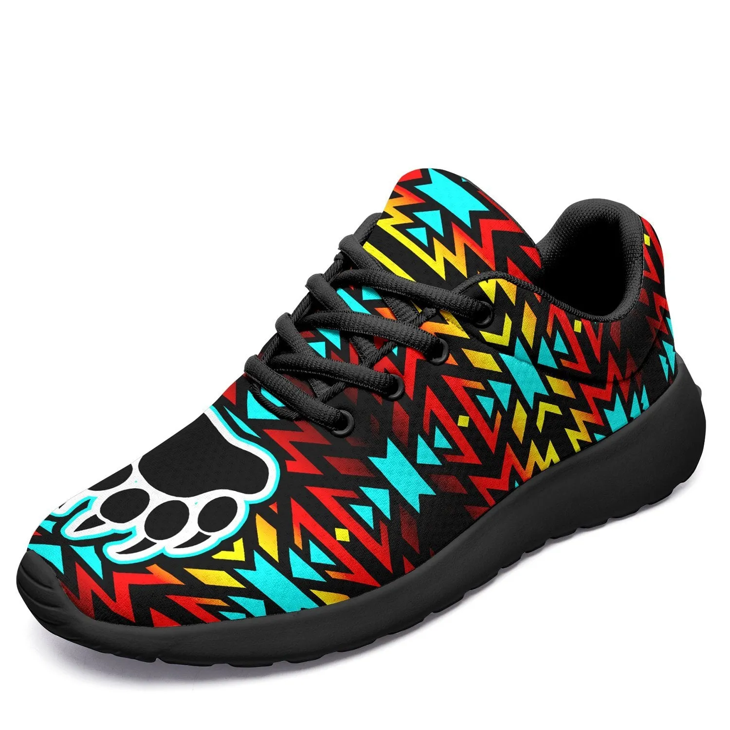 Fire Colors and Turquoise Bearpaw Ikkaayi