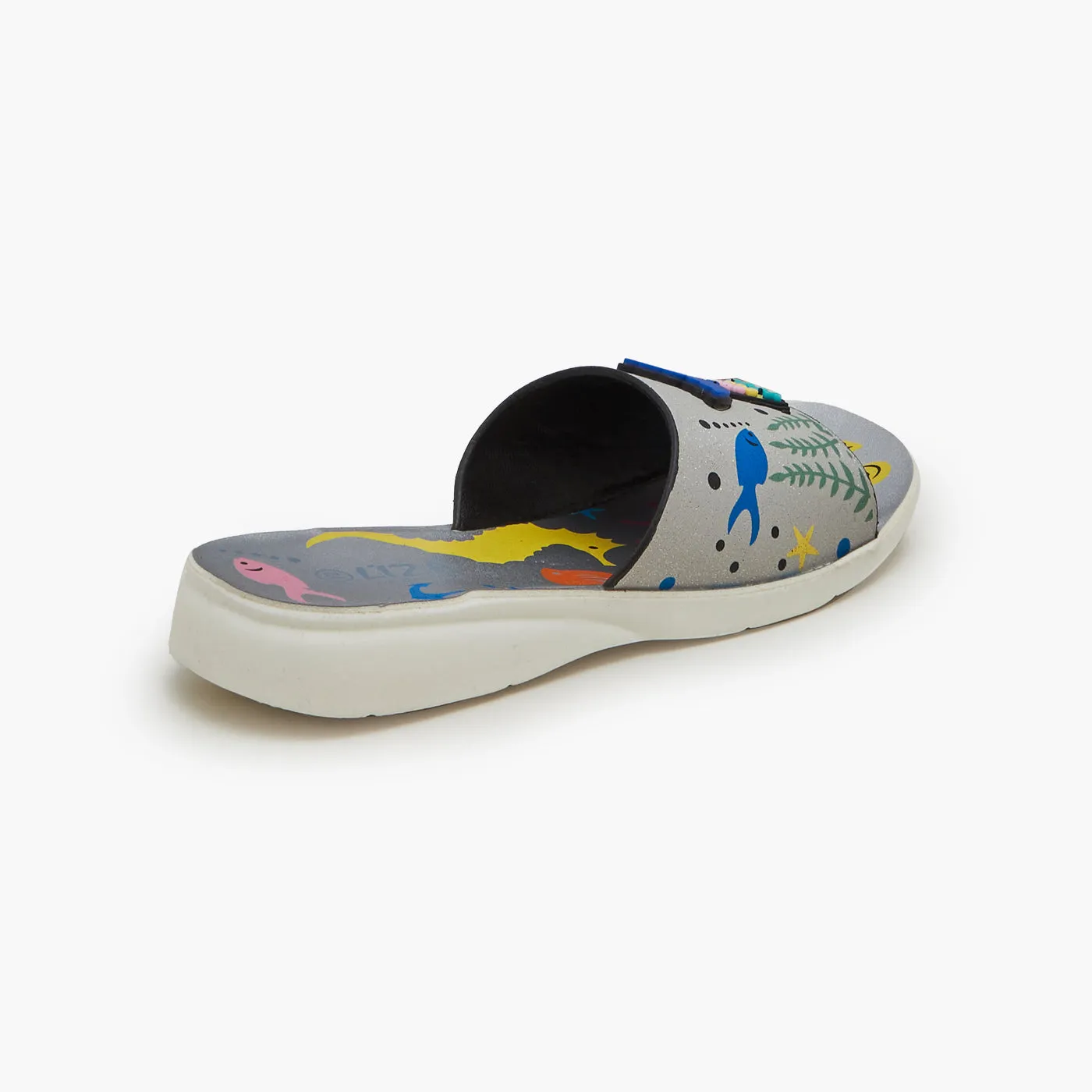 Girls Printed Chappal