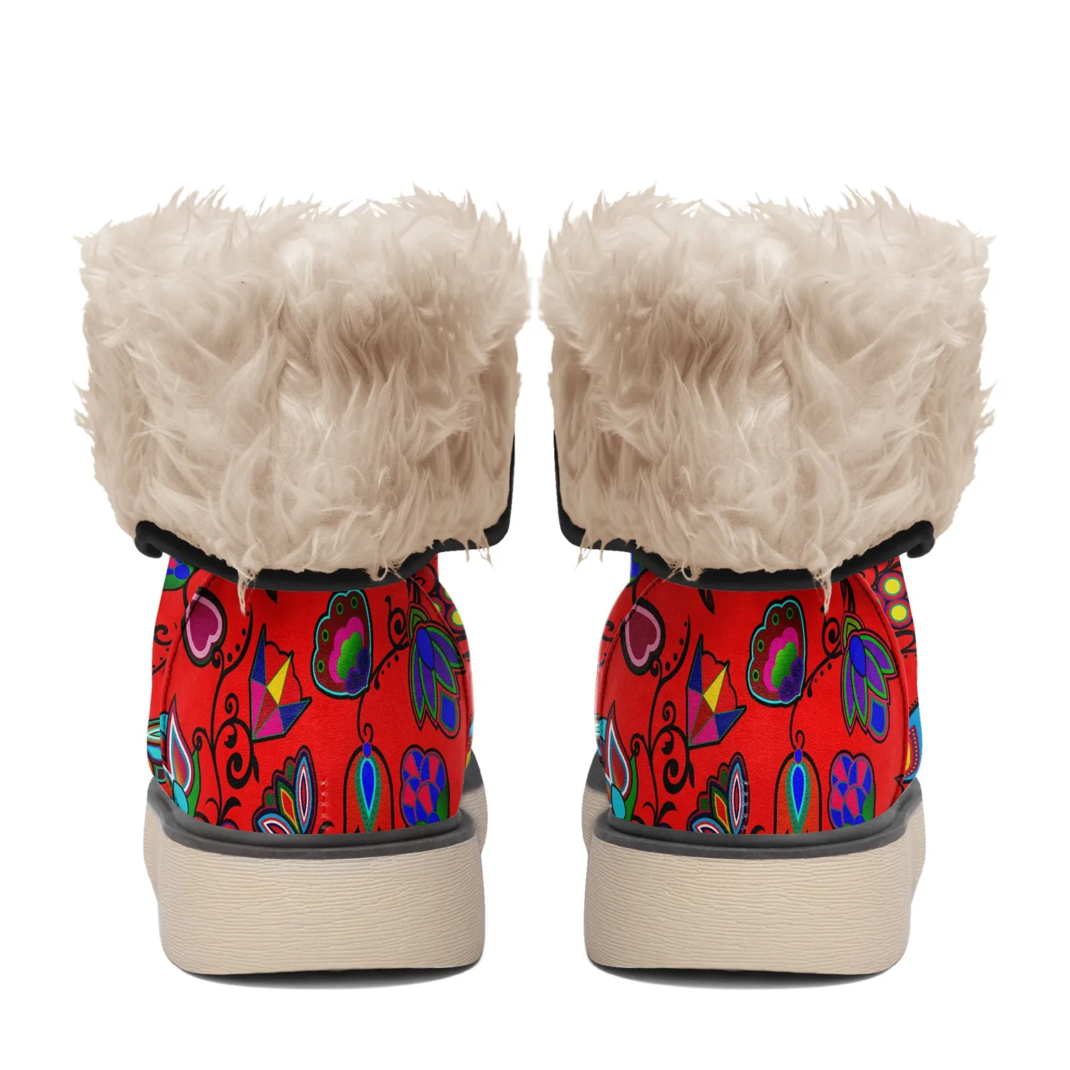 Indigenous Paisley Dahlia Polar Winter Boots