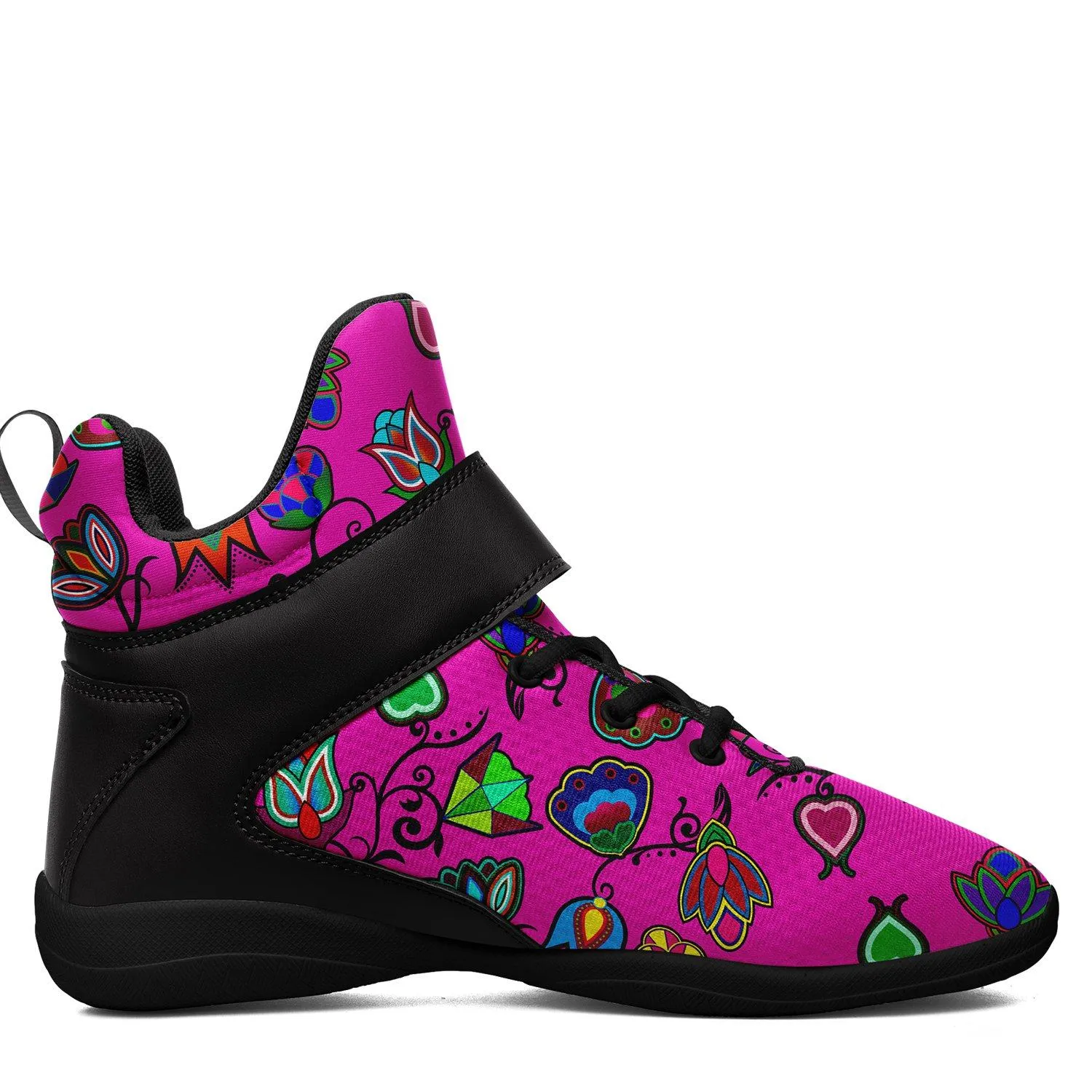 Indigenous Paisley Ipottaa Basketball / Sport High Top Shoes