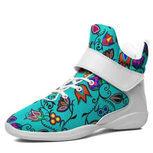 Indigenous Paisley Sky Ipottaa Basketball / Sport High Top Shoes