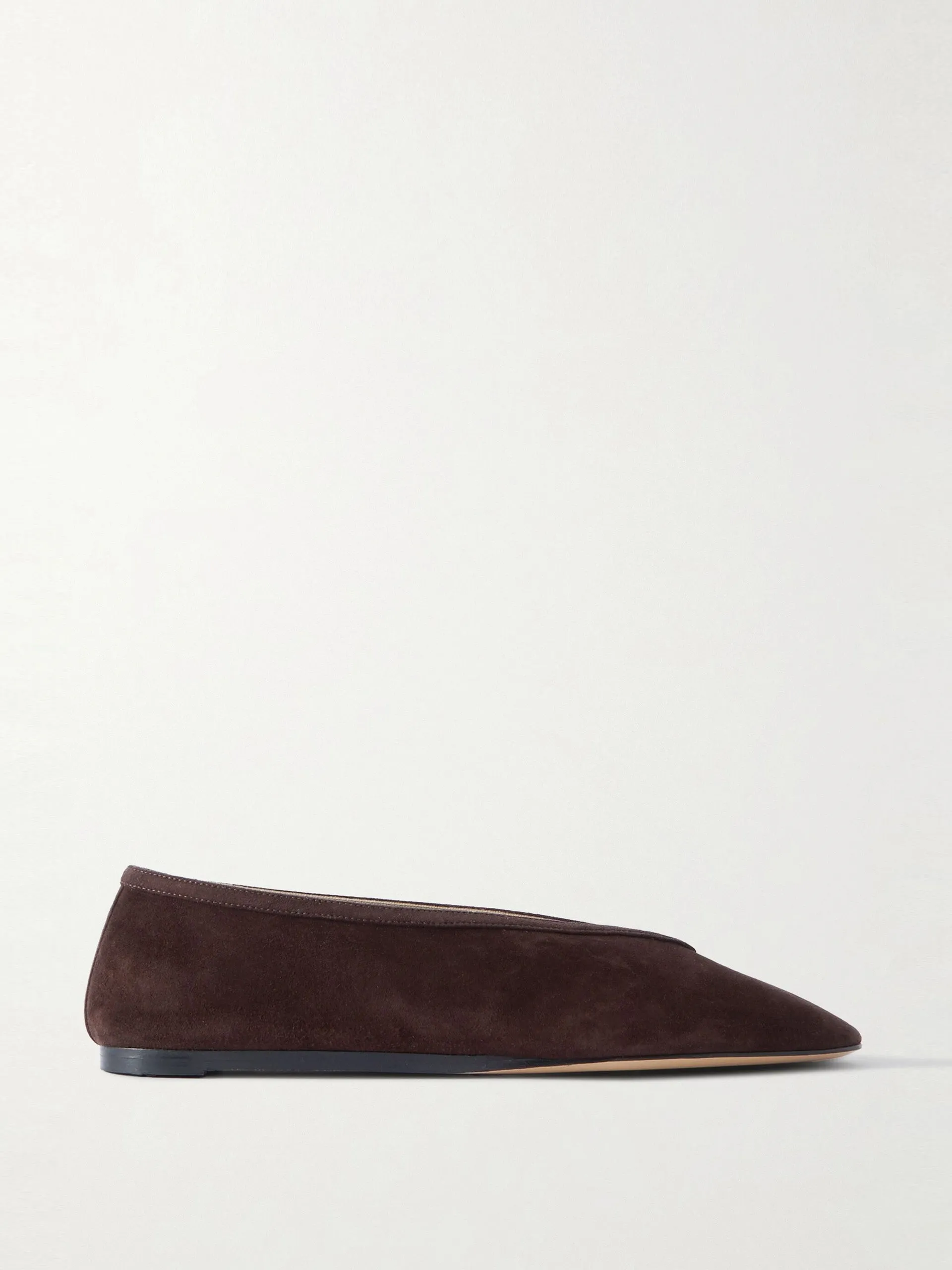 Luna suede ballet flats