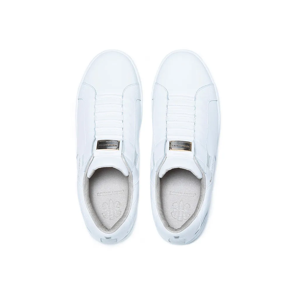 Men's Adelaide Lux White Leather Sneakers 02700-000