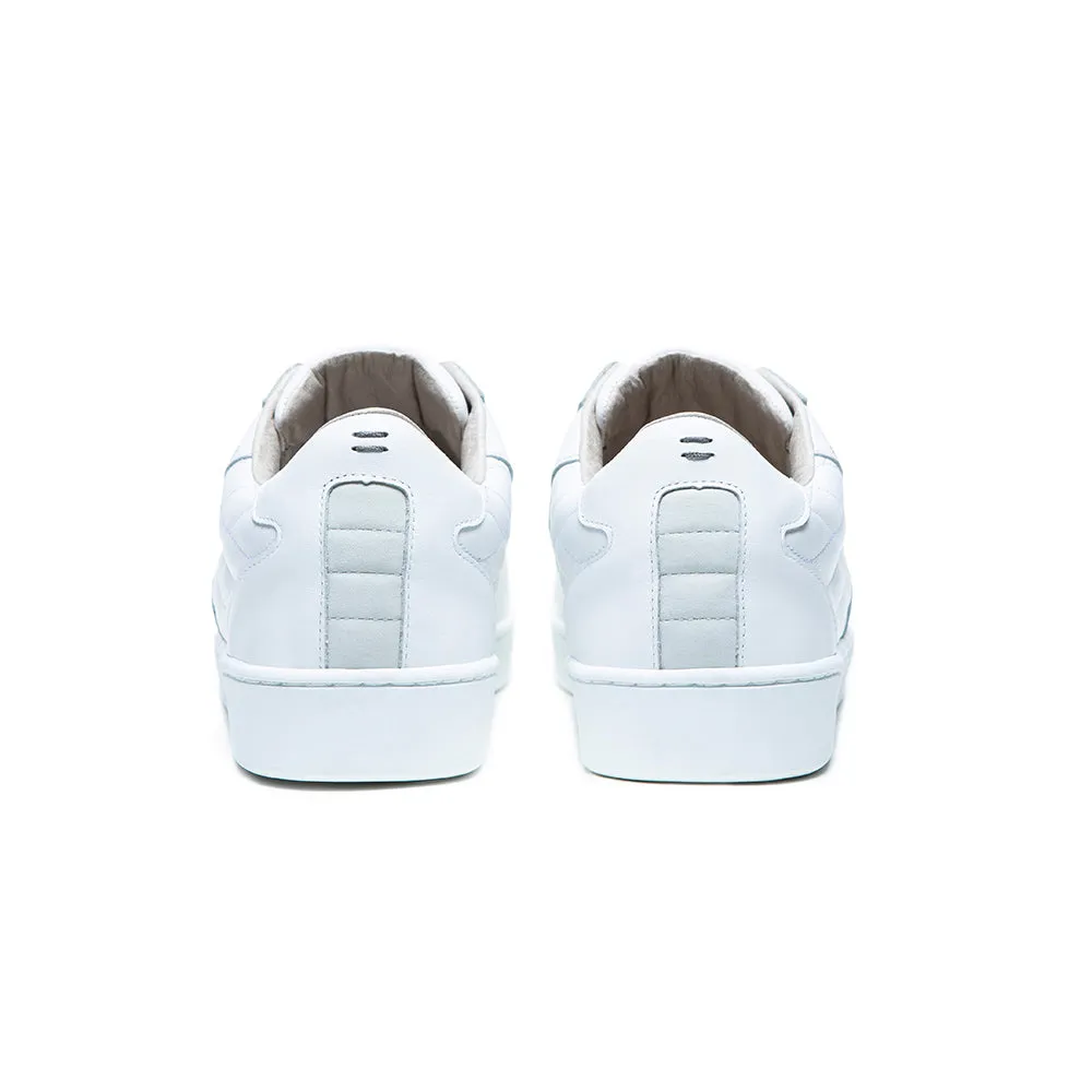 Men's Adelaide Lux White Leather Sneakers 02700-000