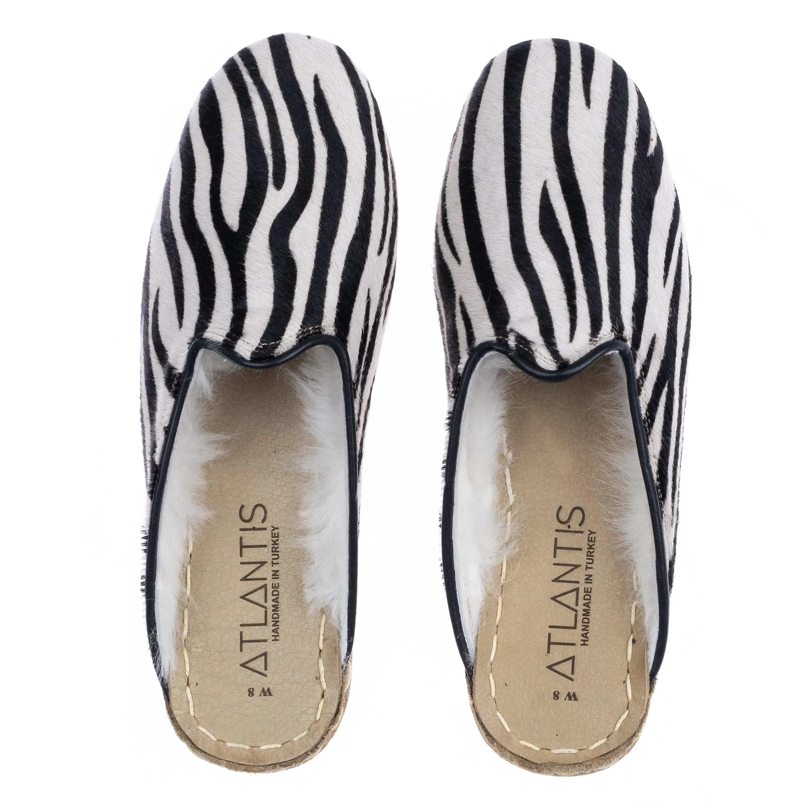 Men's Zebra Shearlings