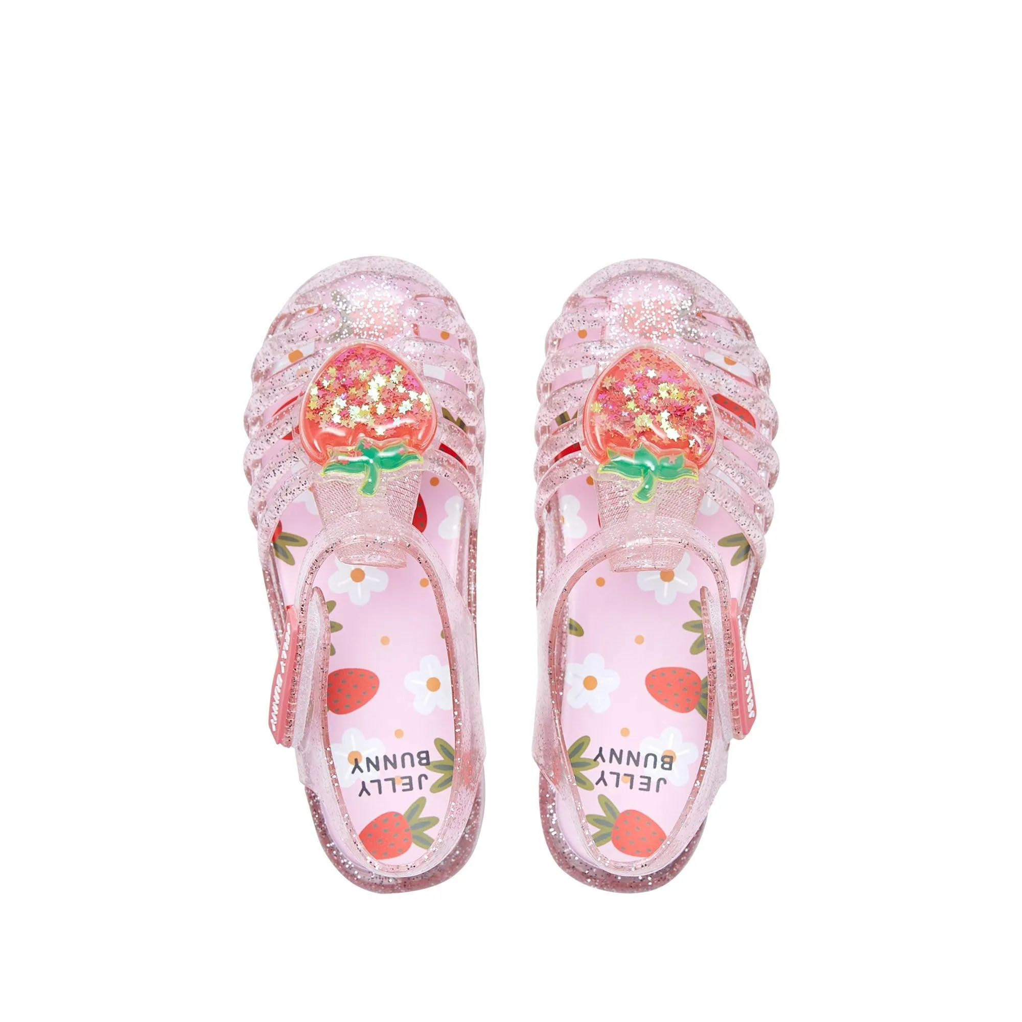 Mini Jb Strawberry Platform Shoes Pink