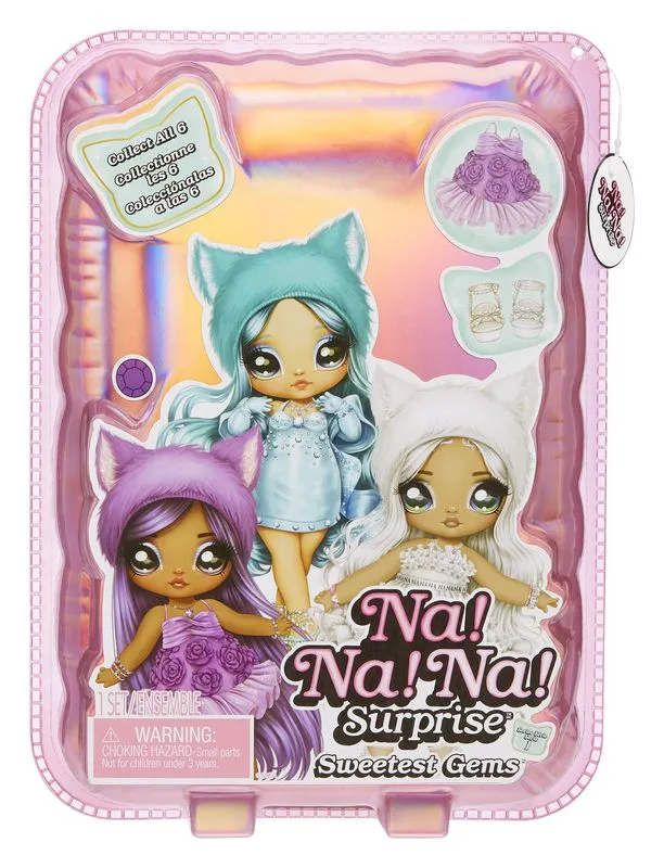 Na! Na! Na! Surprise Sweetest Gems Fashion Doll Series 1 Valentina Lovely