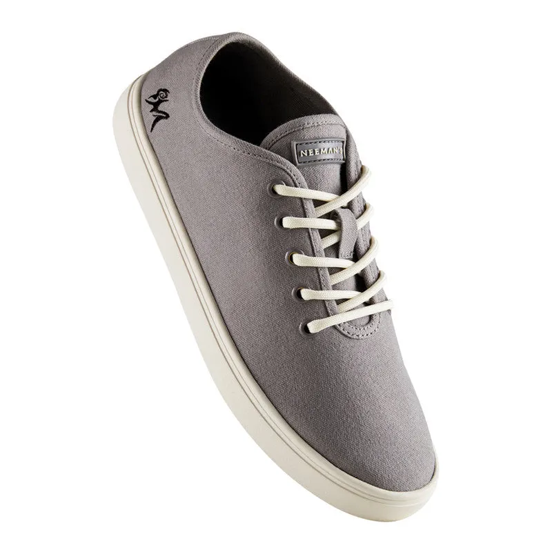 Neeman's Cotton Classic Sneakers | Light Grey | Shoes for Men & Women