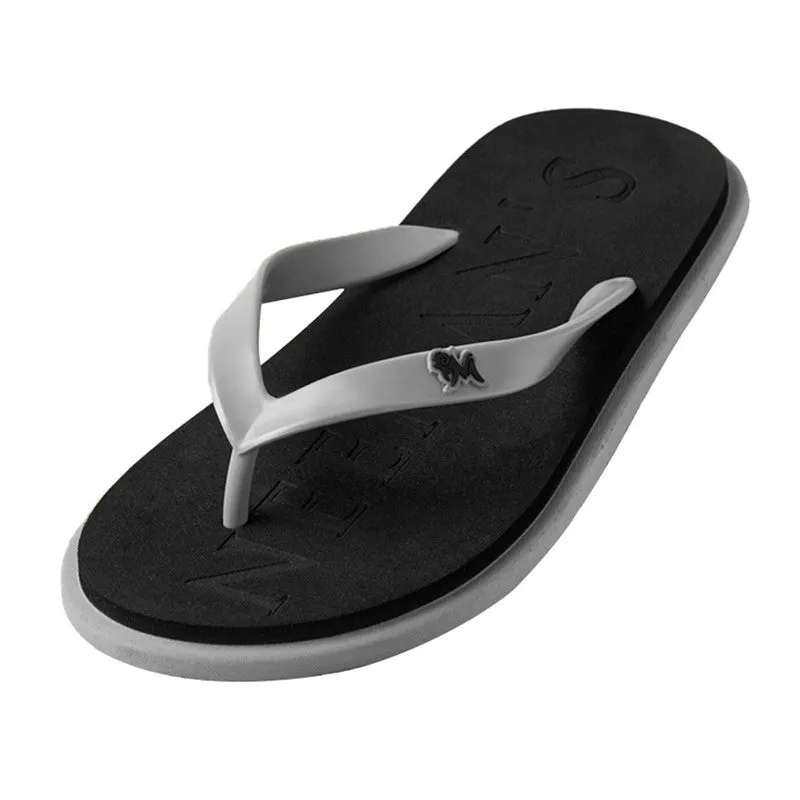 Neeman's Eco Classic Slippers | Black & Grey | Lightweight