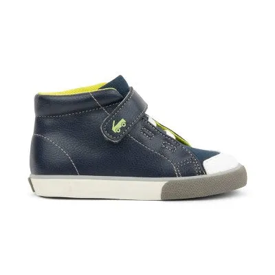 New - See Kai Run Basics Toddler Belmont II Sneakers - Navy Blue 9T