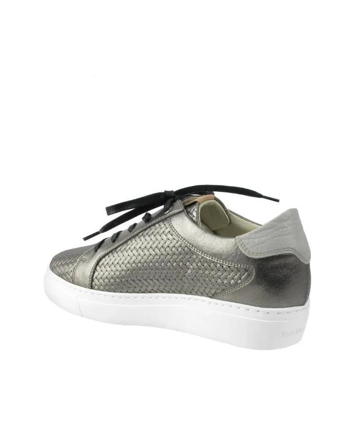 Oksana Woven Embossed Sneakers
