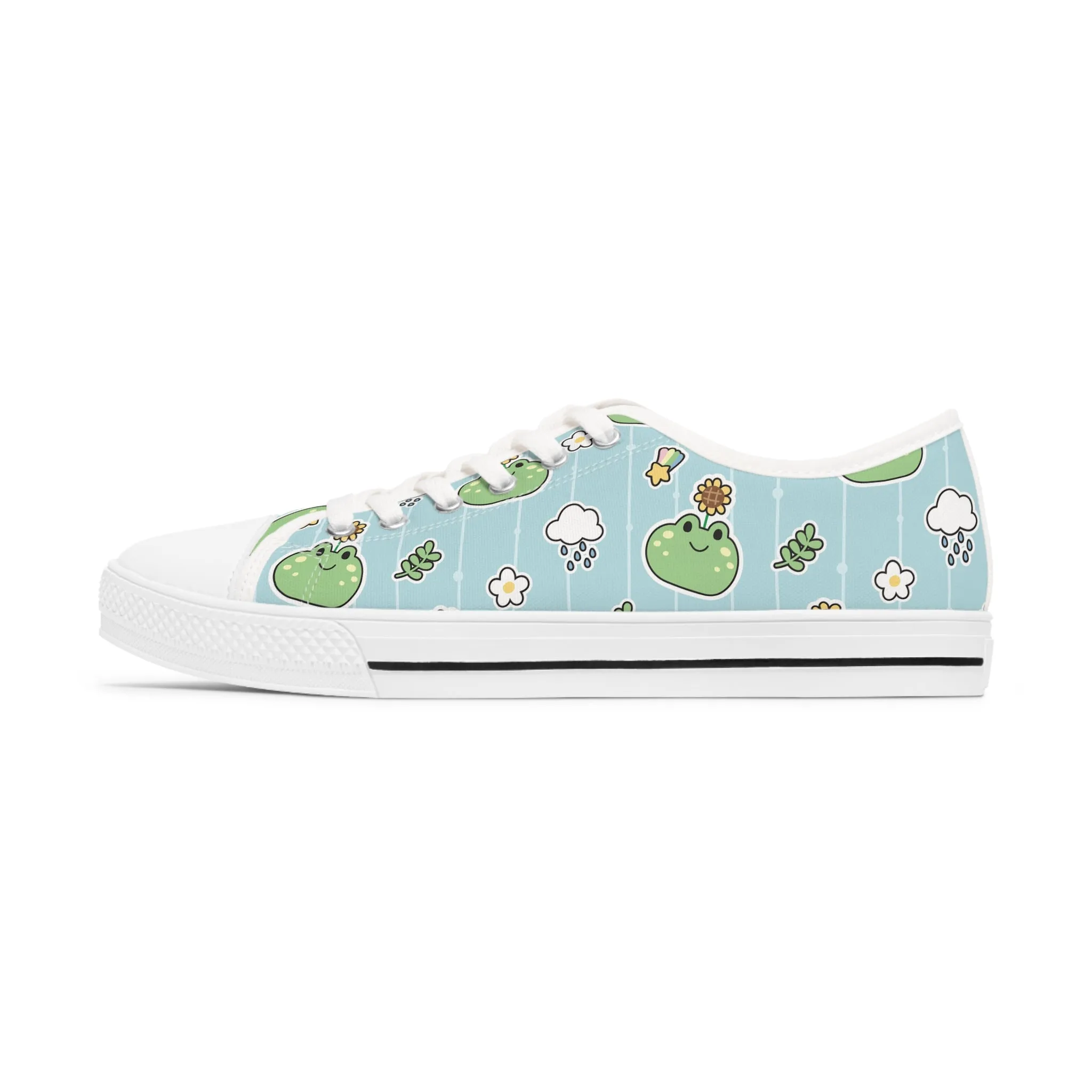 Rain Frog Women's Low Top Sneakers