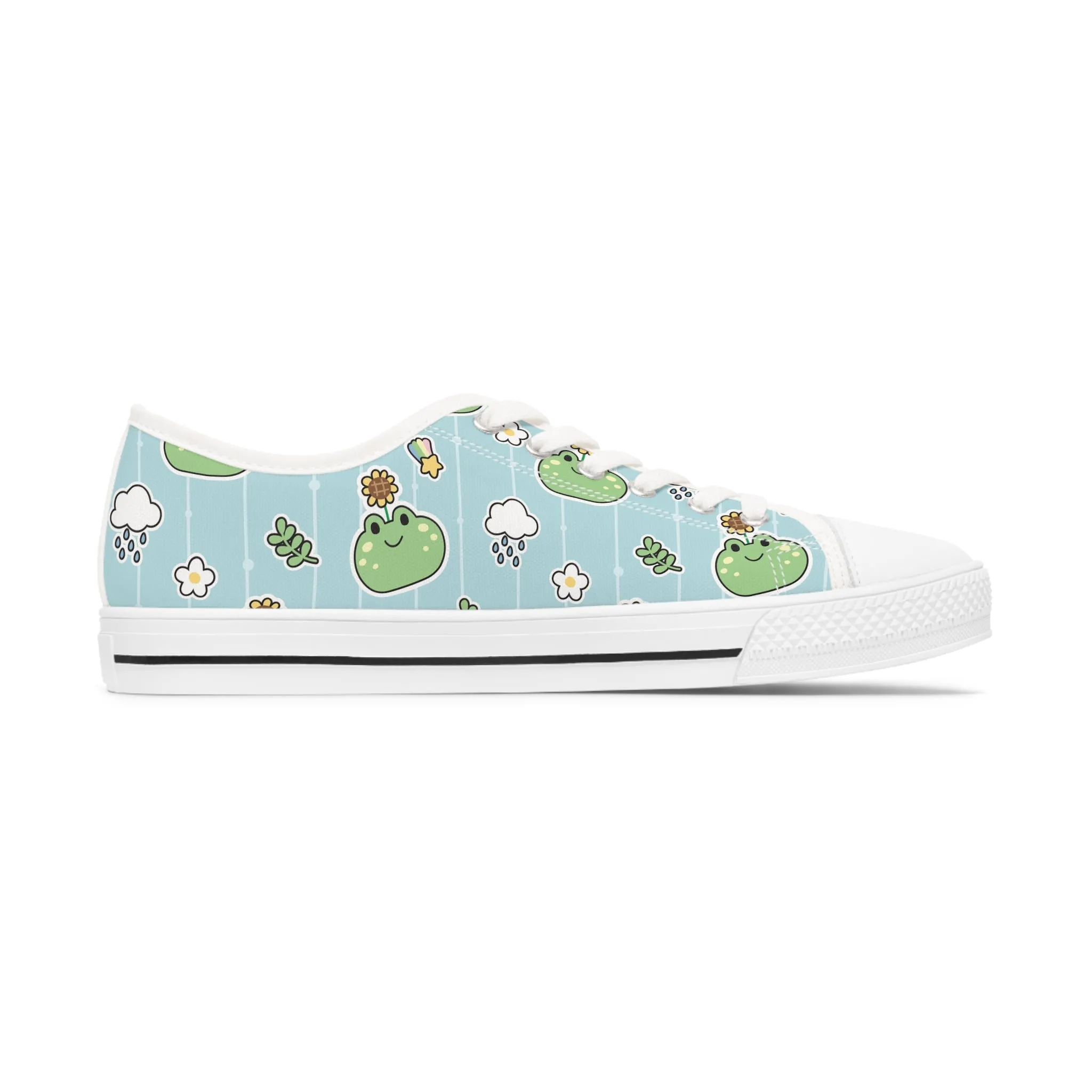 Rain Frog Women's Low Top Sneakers