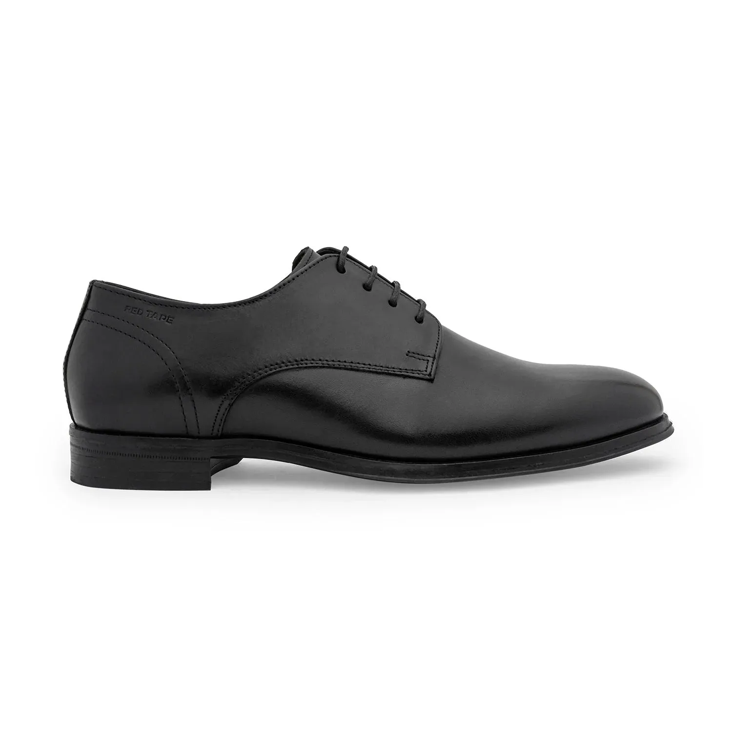 Red Tape Formal Derby Shoes for Men | Real Leather Shoes With Low-Cut Pattern