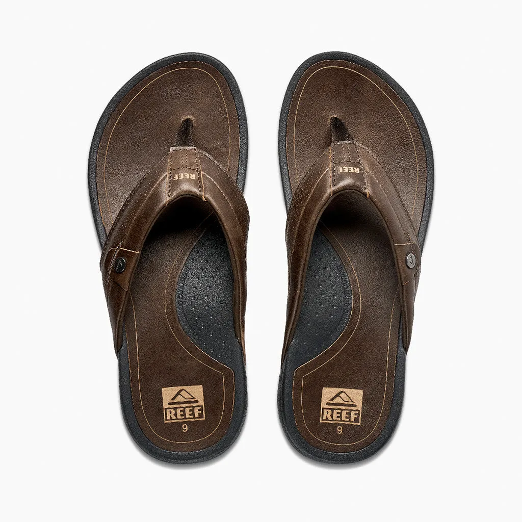 Reef Mens Reef Pacific Le - Dark Brown