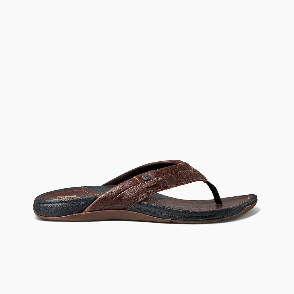 Reef Mens Reef Pacific Le - Dark Brown