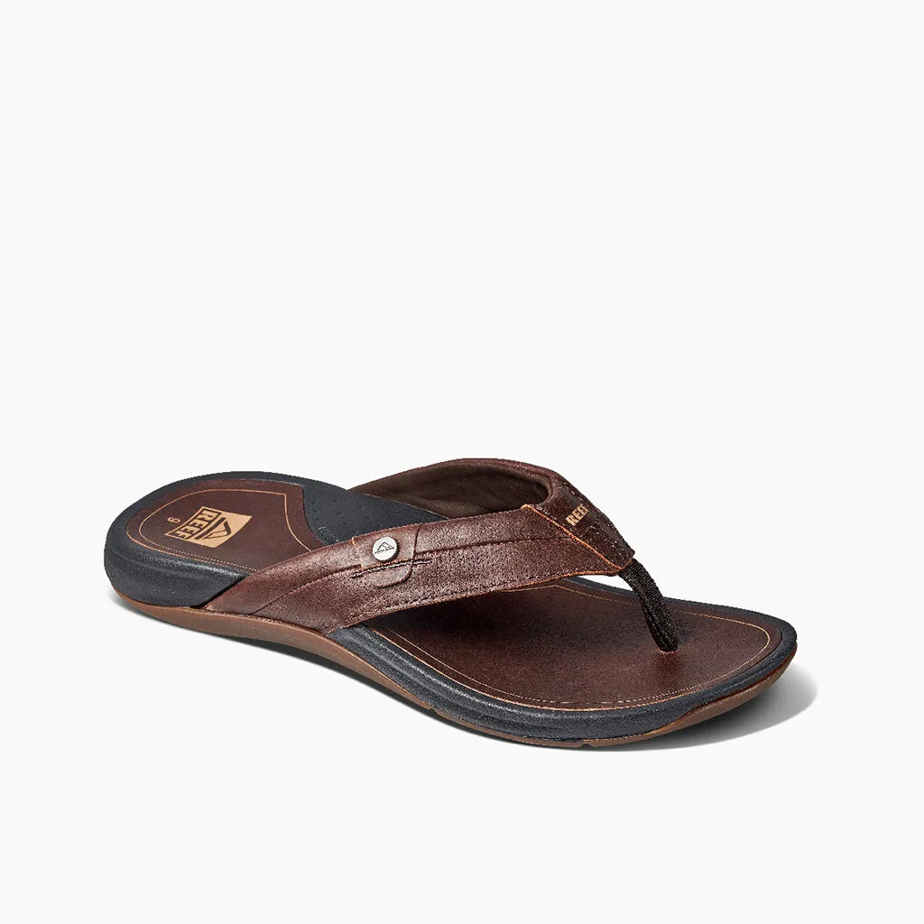 Reef Mens Reef Pacific Le - Dark Brown