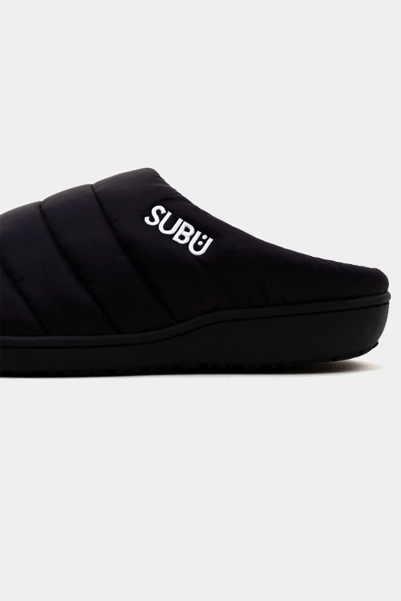 SUBU Indoor Outdoor Slippers (Black)