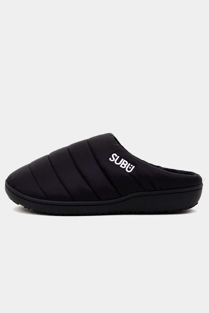 SUBU Indoor Outdoor Slippers (Black)