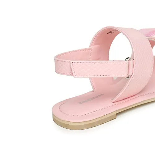 toothless Kids Girls Pink Fashion Sandals