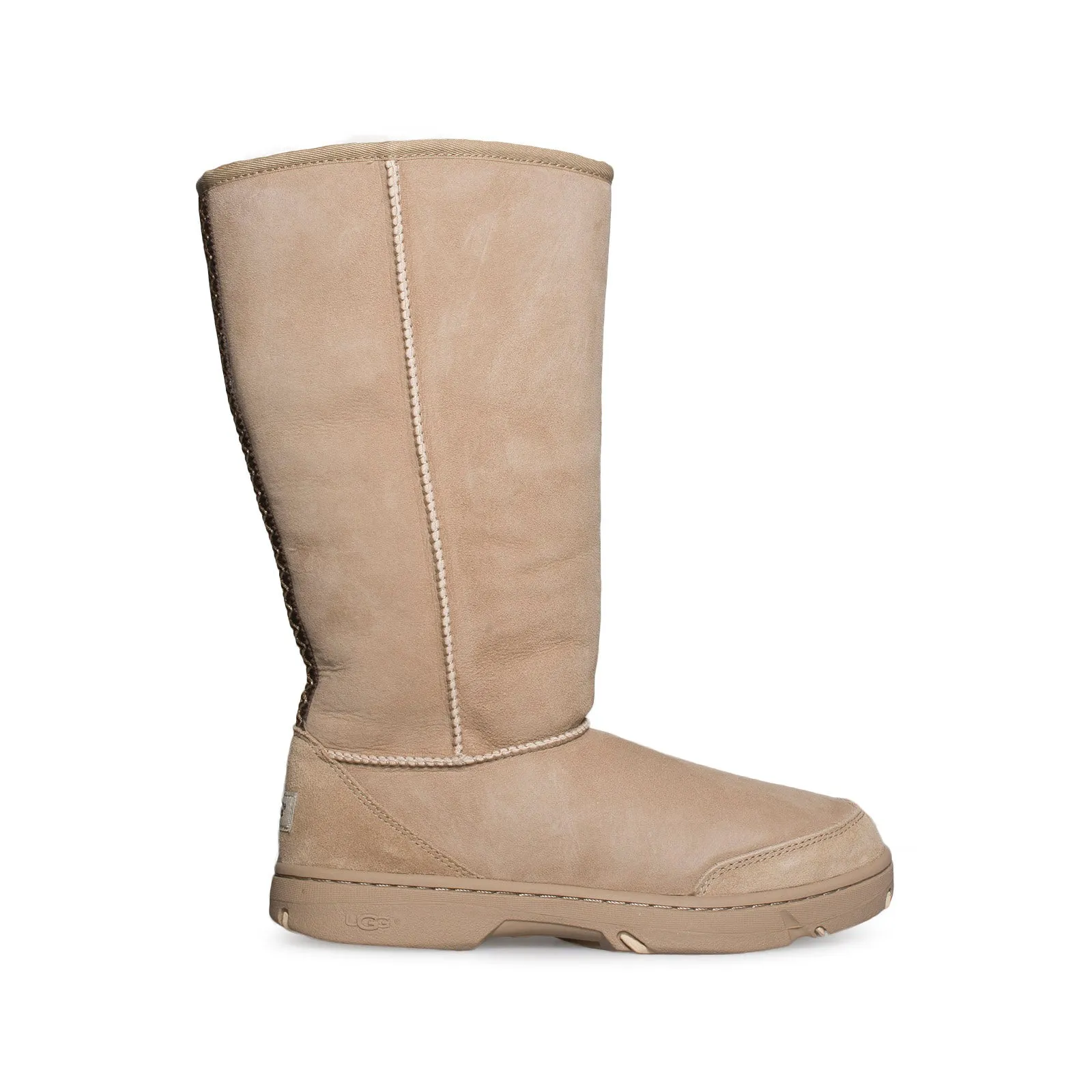 UGG Ultimate Tall Braid Sand Boots