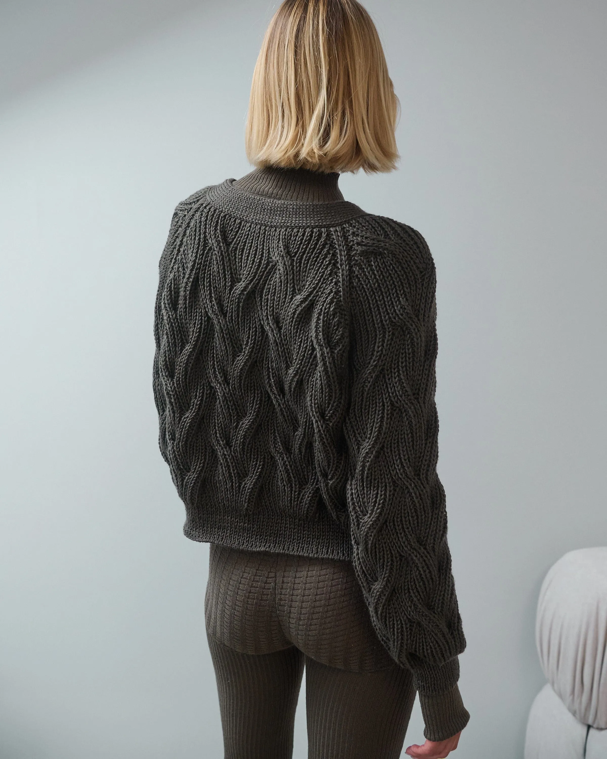 Vandenė: Nettle Merino Wool Leggings